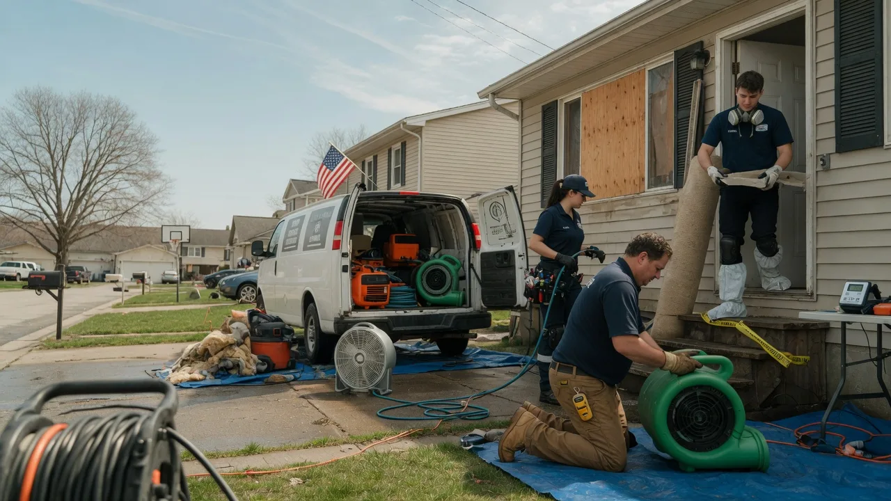 Water Damage Restoration in Paducah, KY near me
